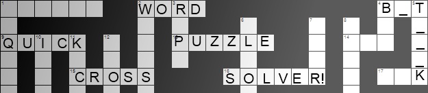 Crossword Solver